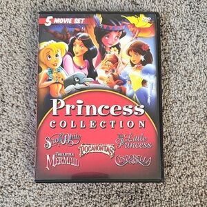 Princess Collection 5 Movie Set DVD
